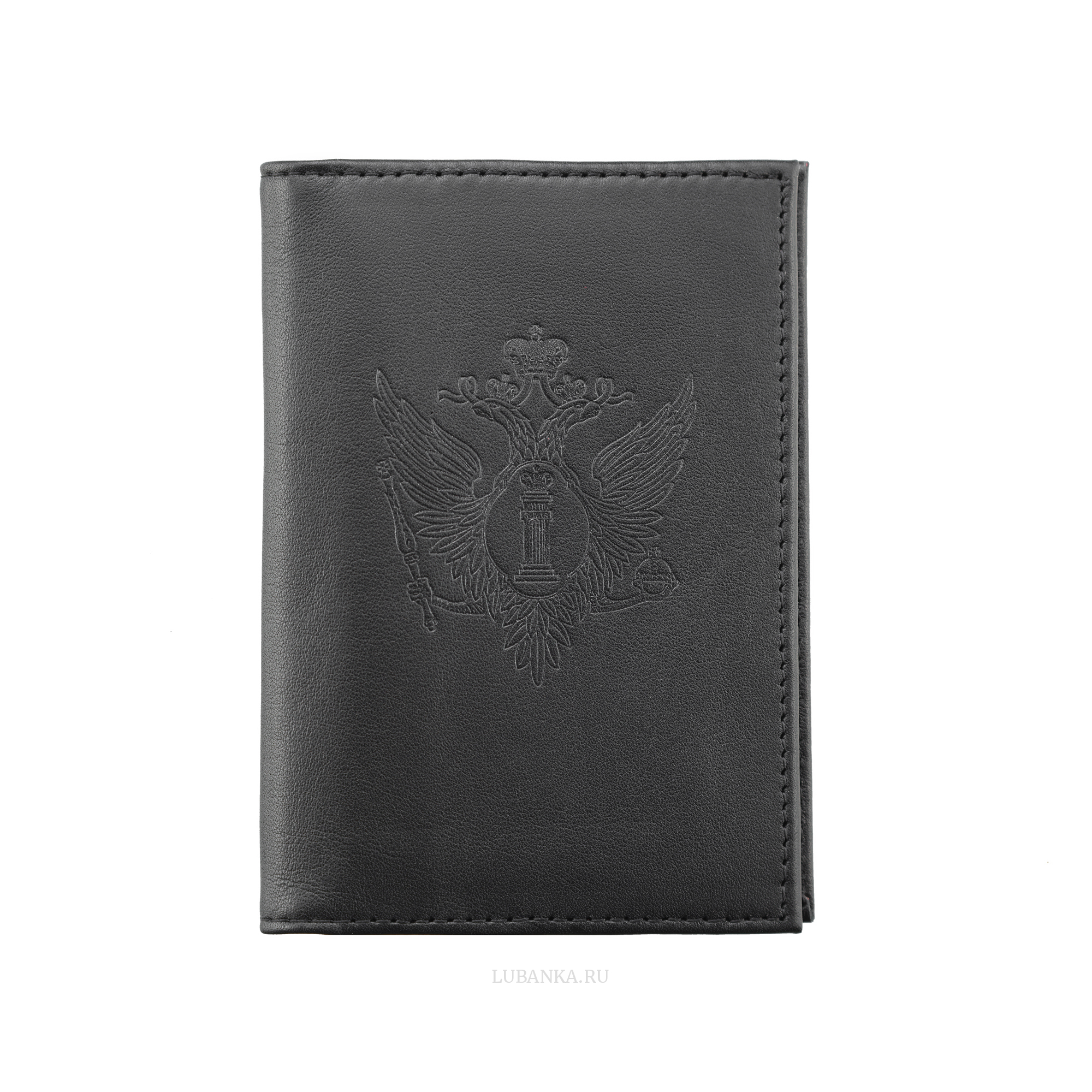 Обложка для автодокументов МинЮст с жетоном черная