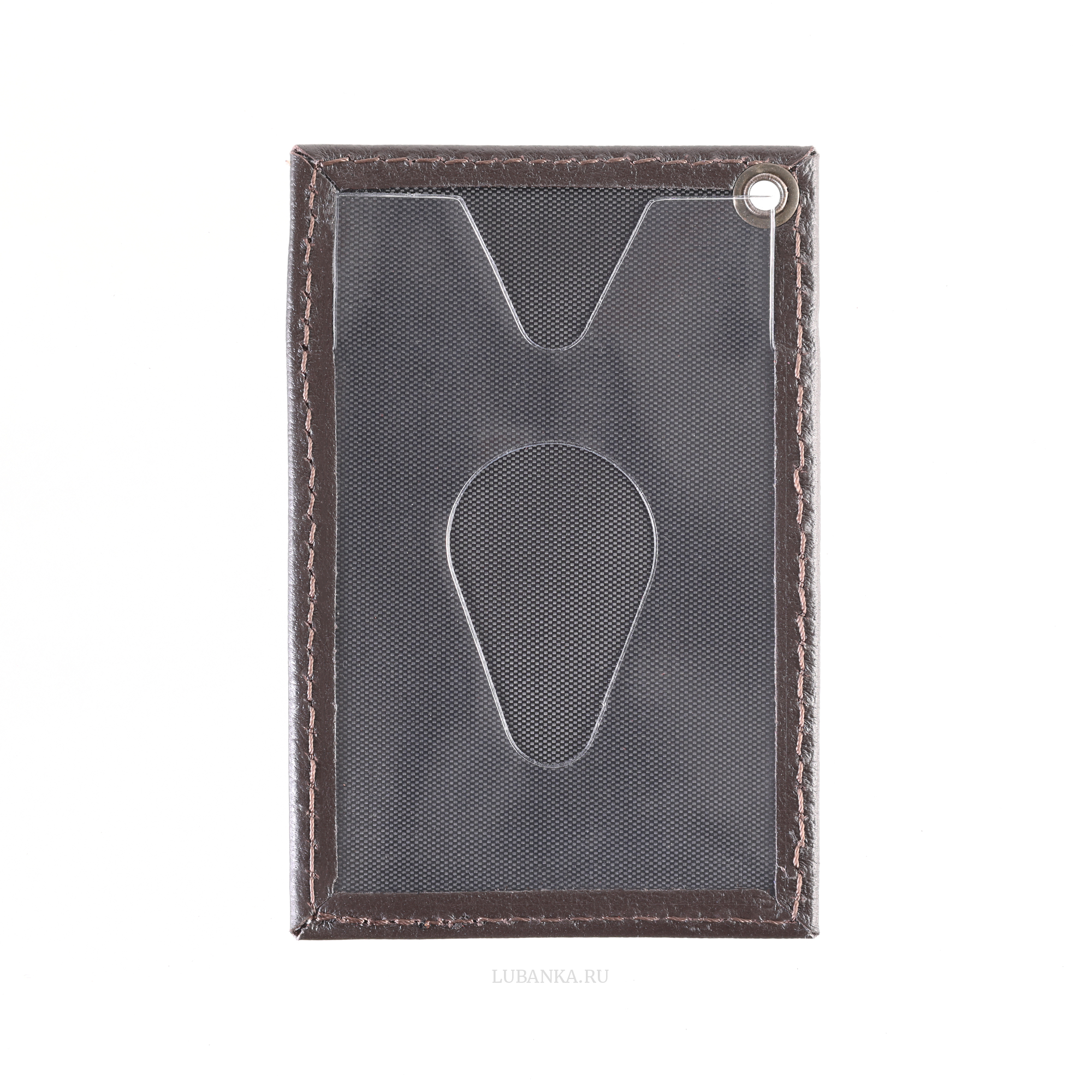Картхолдер односторонний Прокуратура коричневый