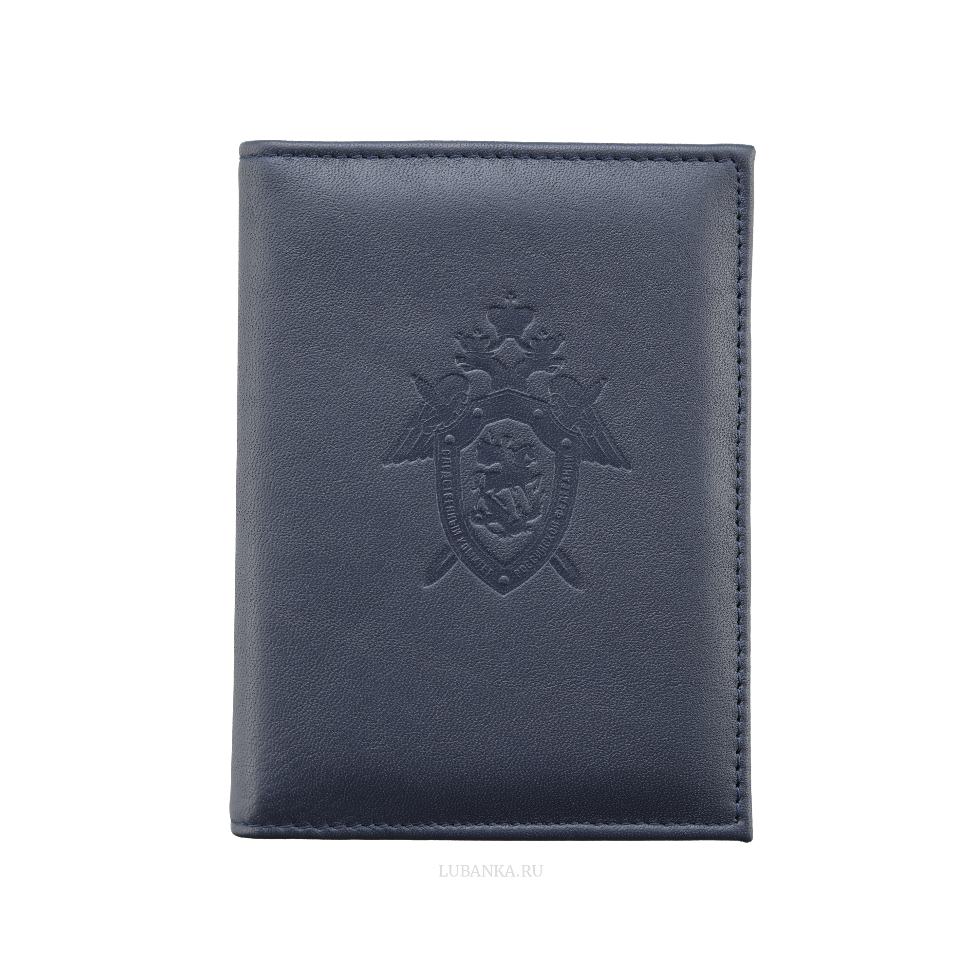 Обложка для автодокументов СКР с картхолдером темно синяя