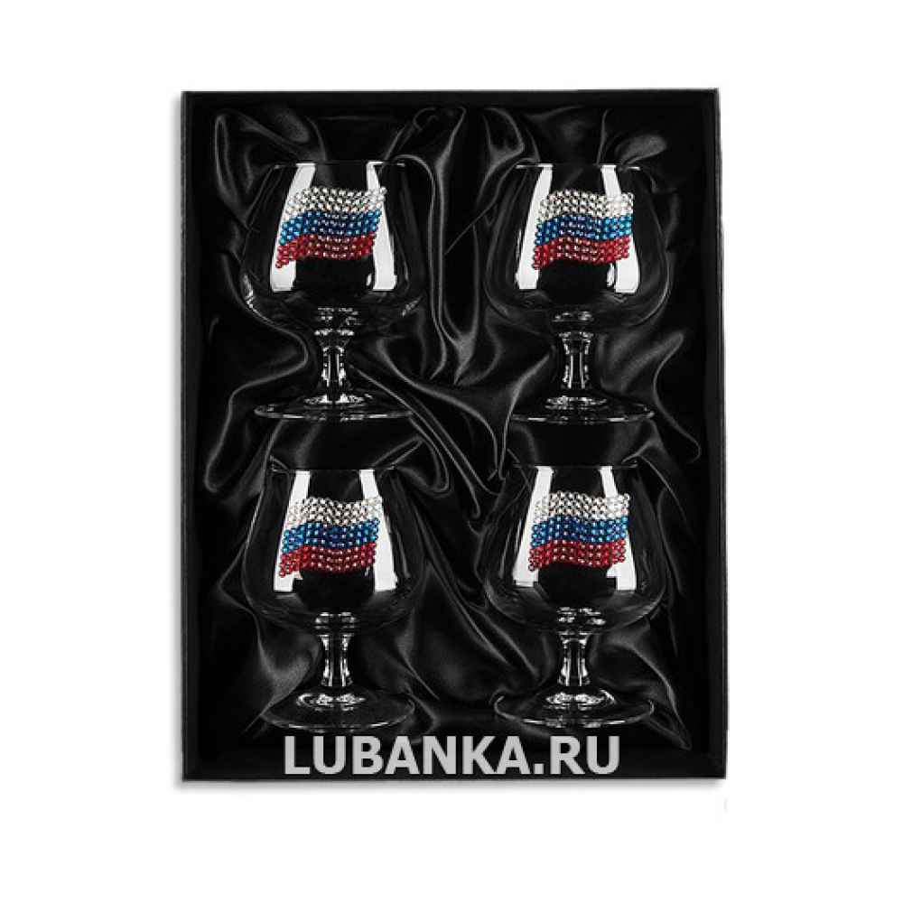 Бокалы для коньяка «Триколор»