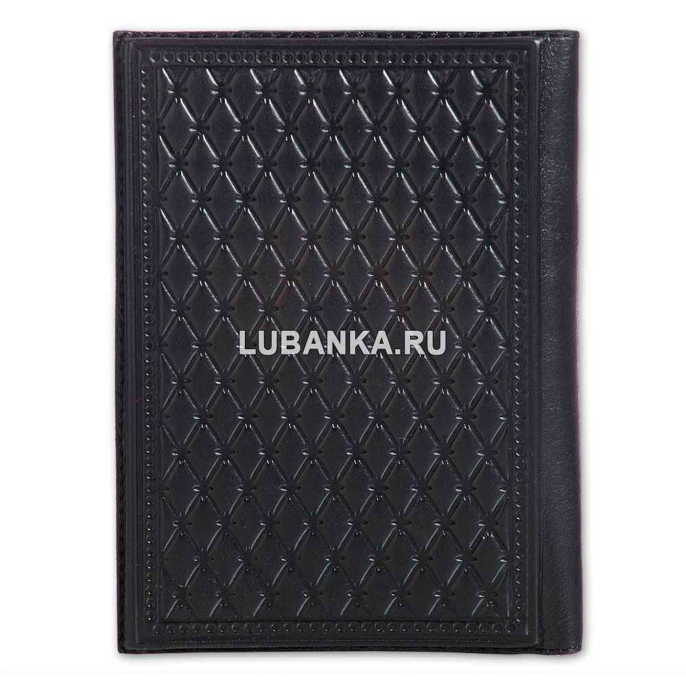 Обложка для паспорта «Следственный комитет», чёрная