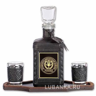 Набор для водки «Воздушно-Десантные войска» чёрный