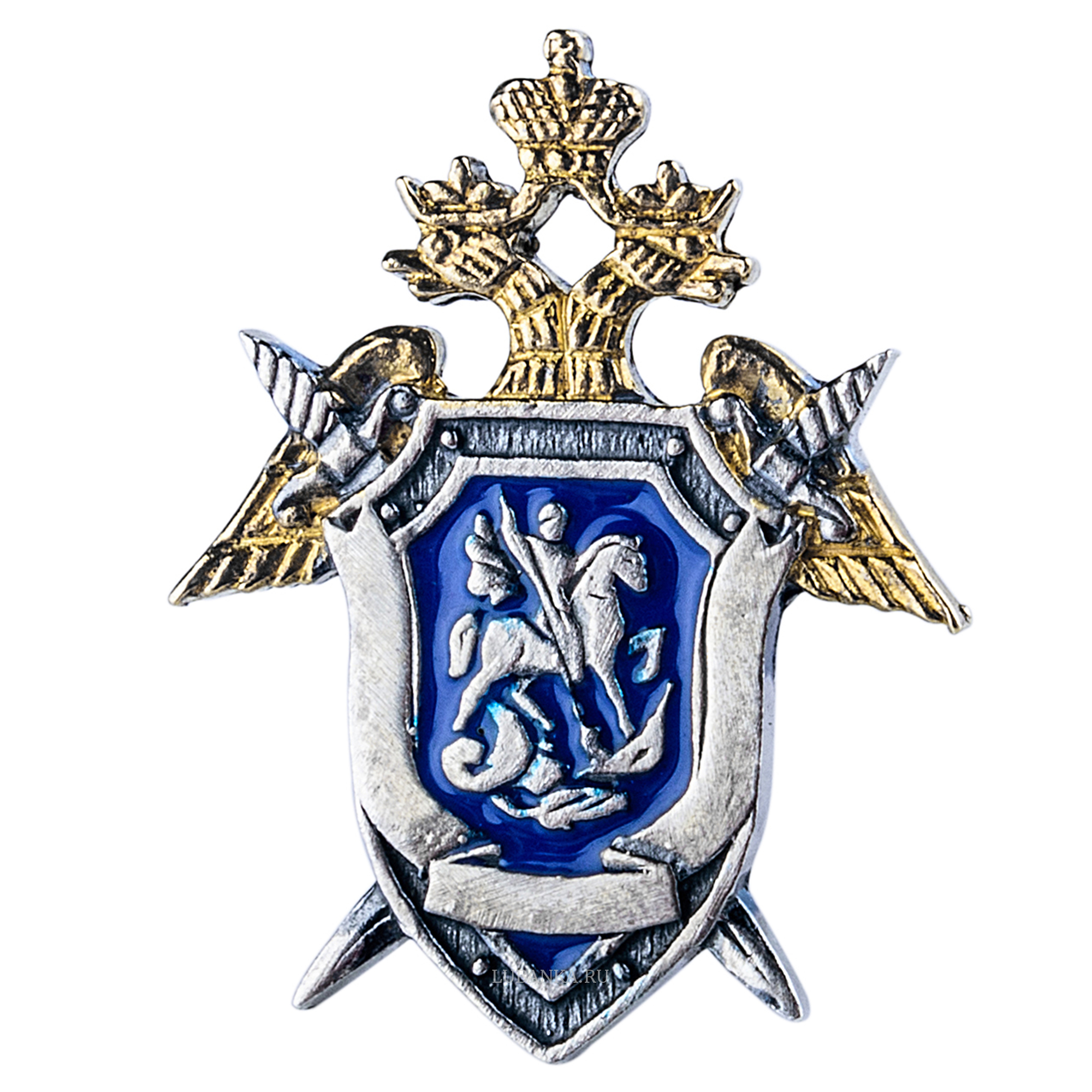 Значок Следственный Комитет серебро