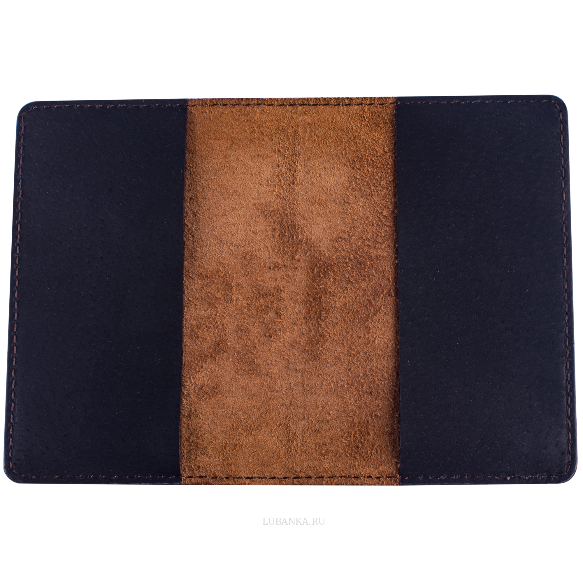 Обложка для паспорта ФСО коричневая