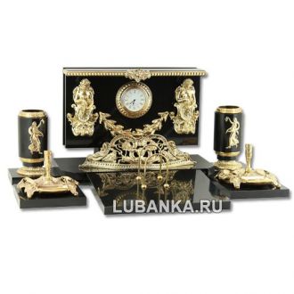 Настольный набор для руководителя «Сувенирный» из камня