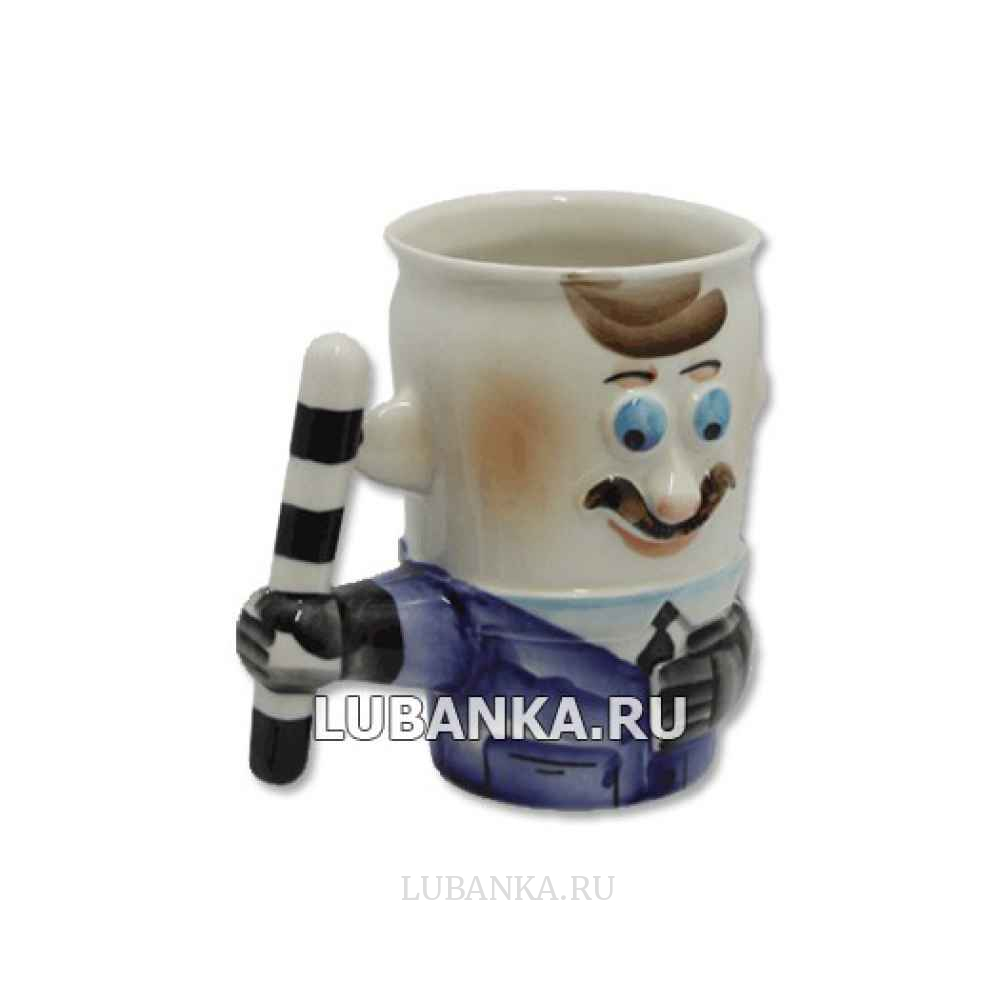 Кружка фигурная Инспектор ДПС