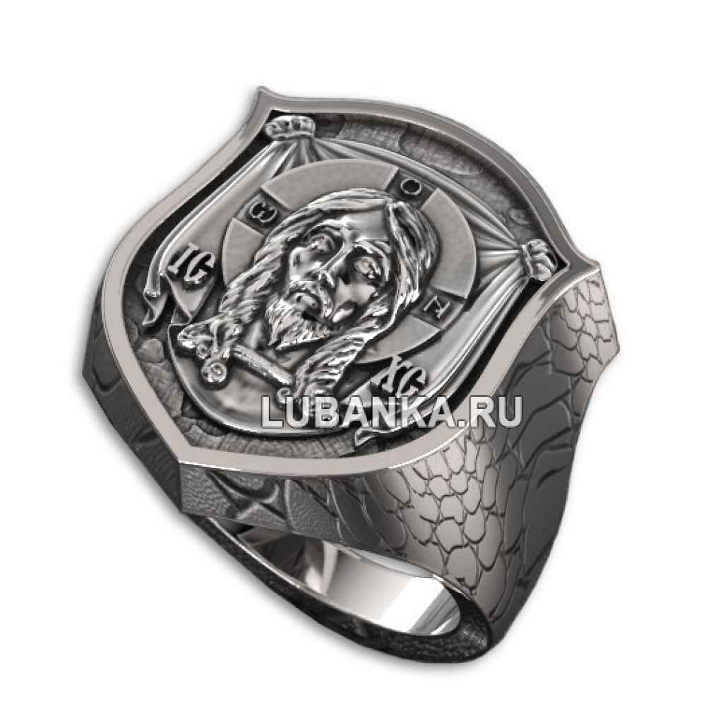 Перстень мужской «Спас Нерукотворный»